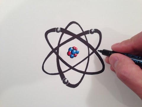 Atoms Drawing Art