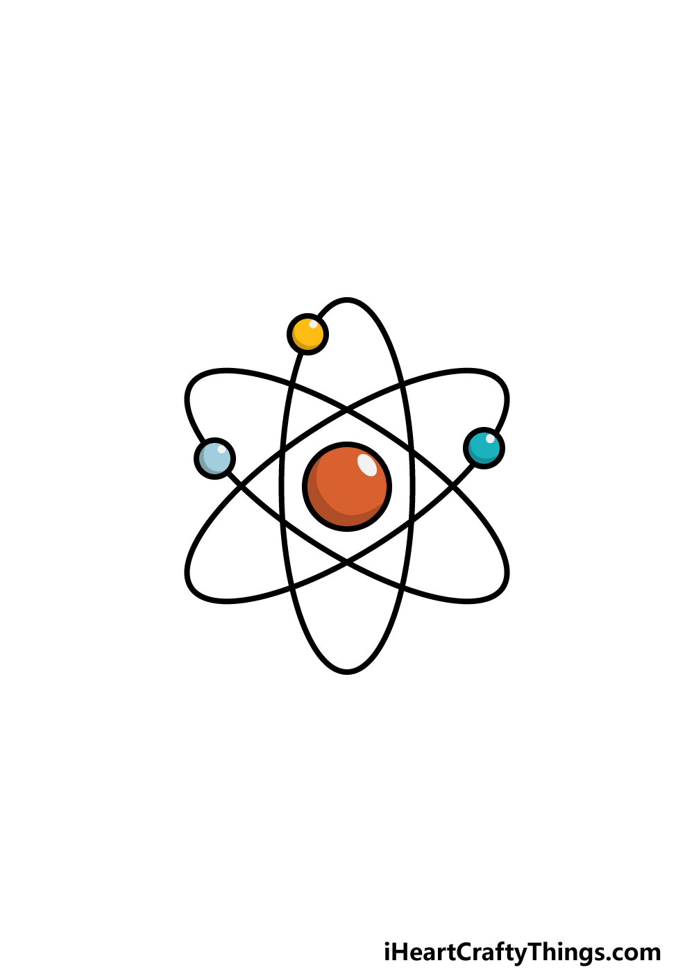 Atoms Drawing Image