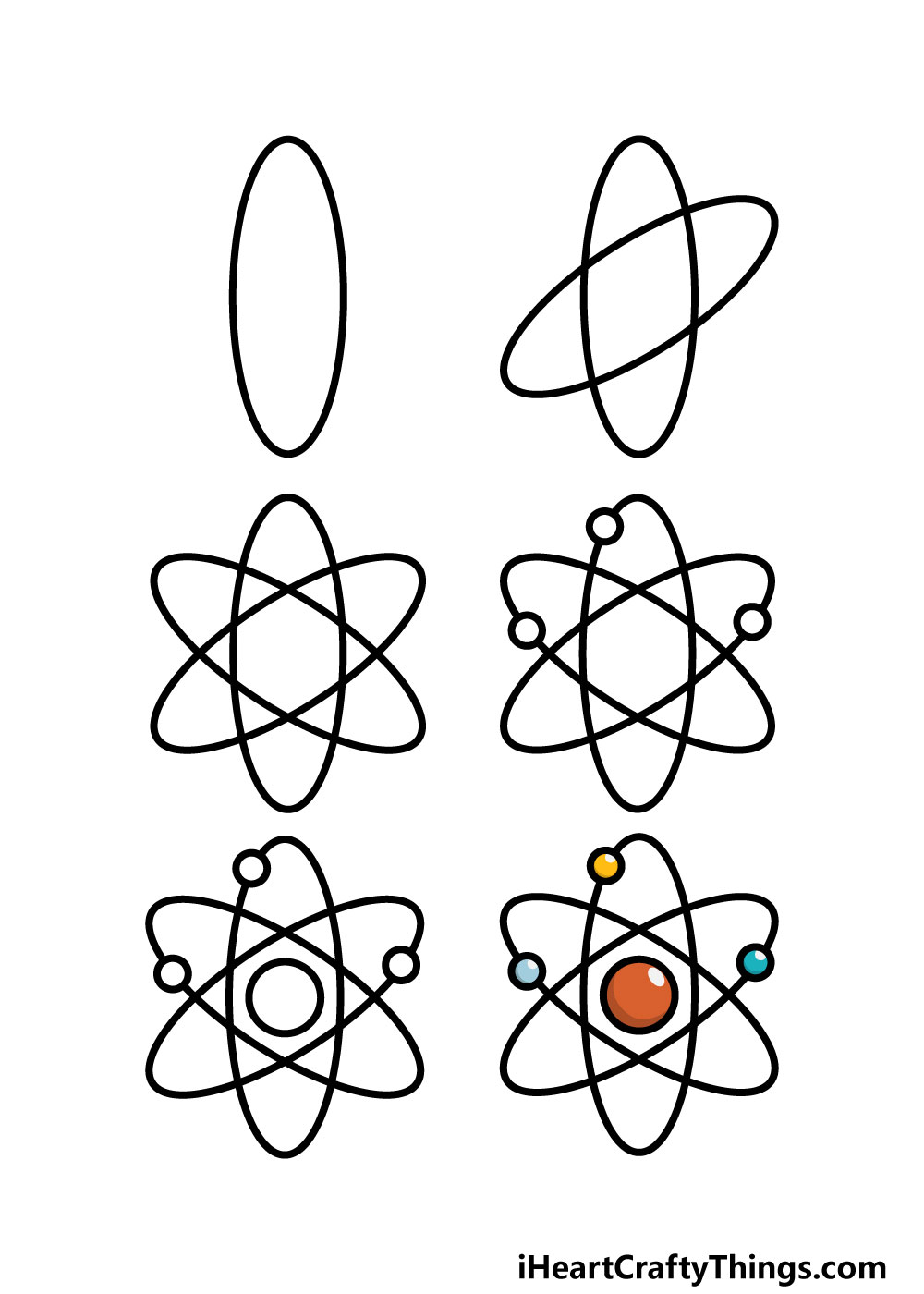 Atoms Drawing Photo
