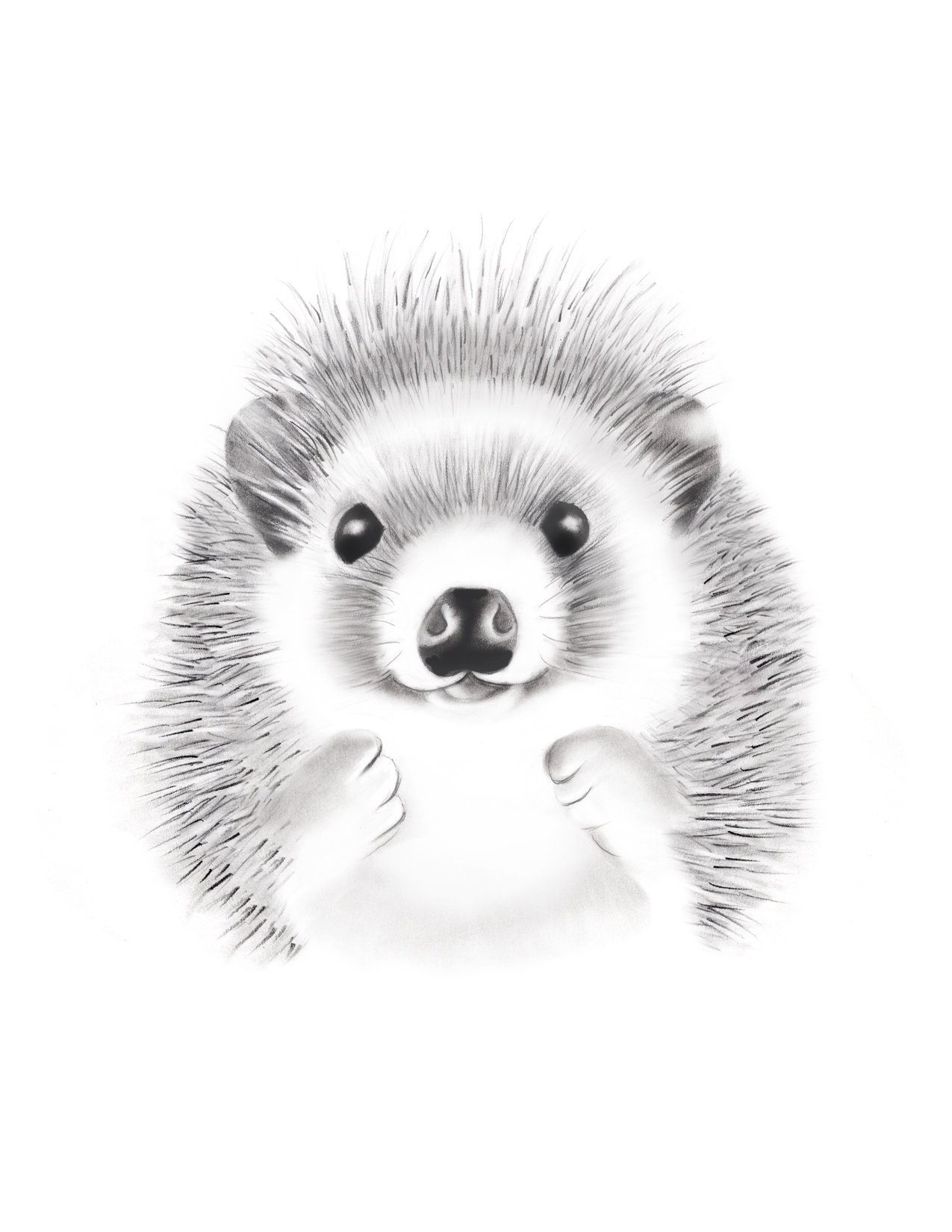 Baby Animal Drawing High-Quality