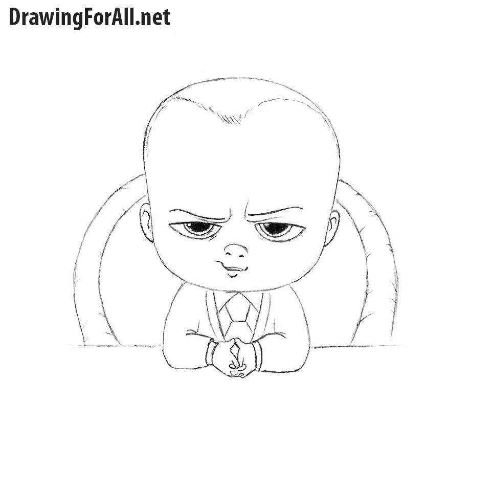 Baby Cartoon Drawing Photo