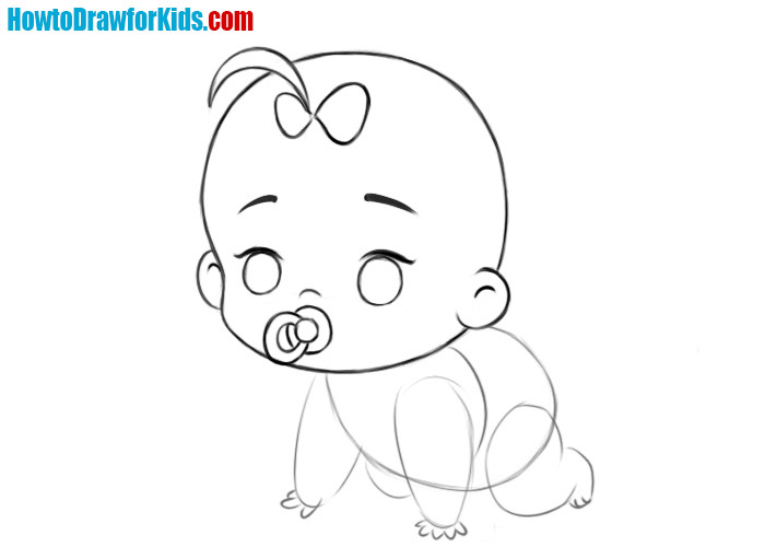 Baby Cartoon Drawing