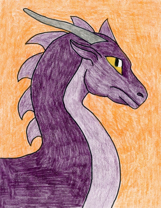 Baby Dragon Drawing Image