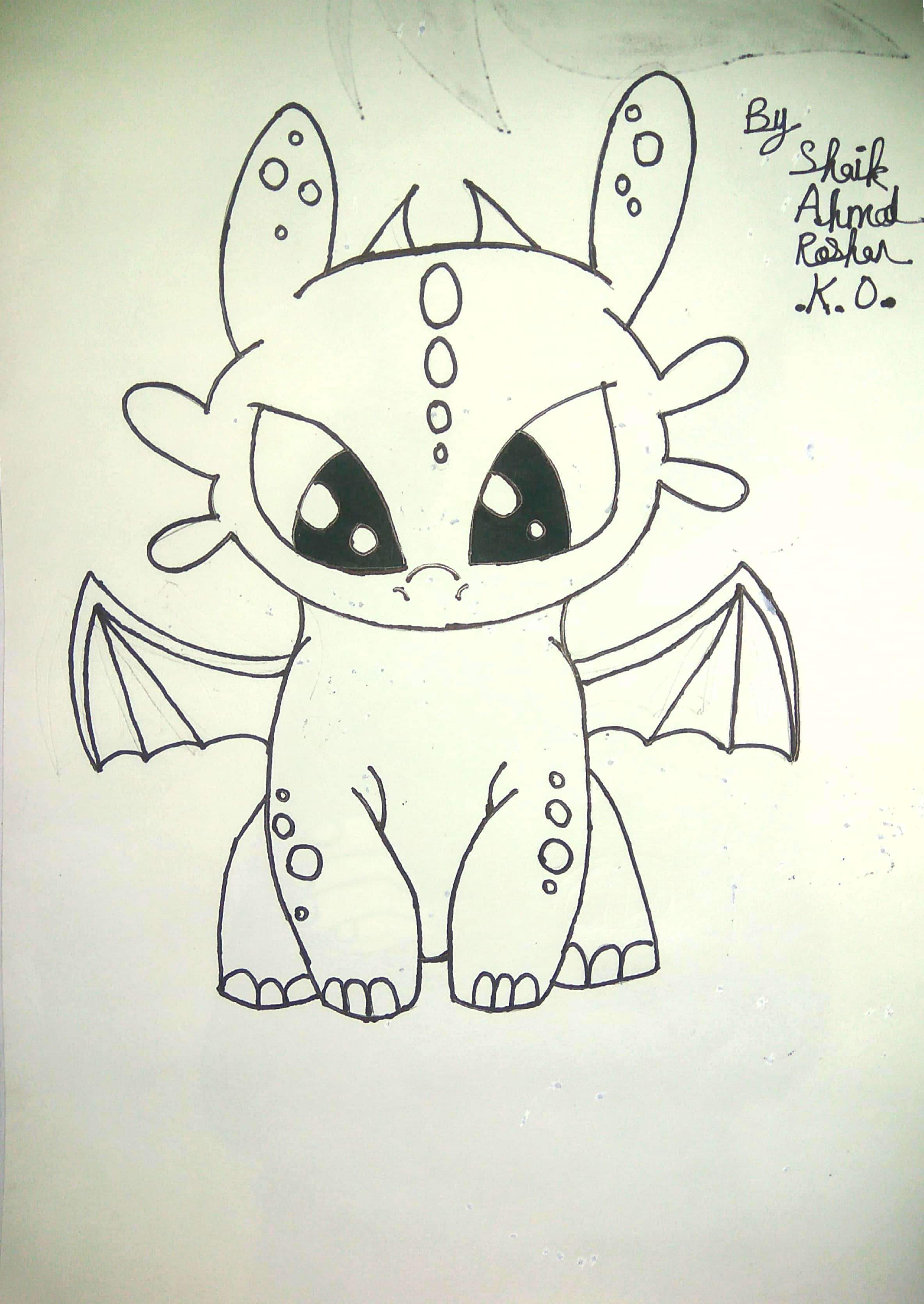 Baby Dragon Drawing Pictures