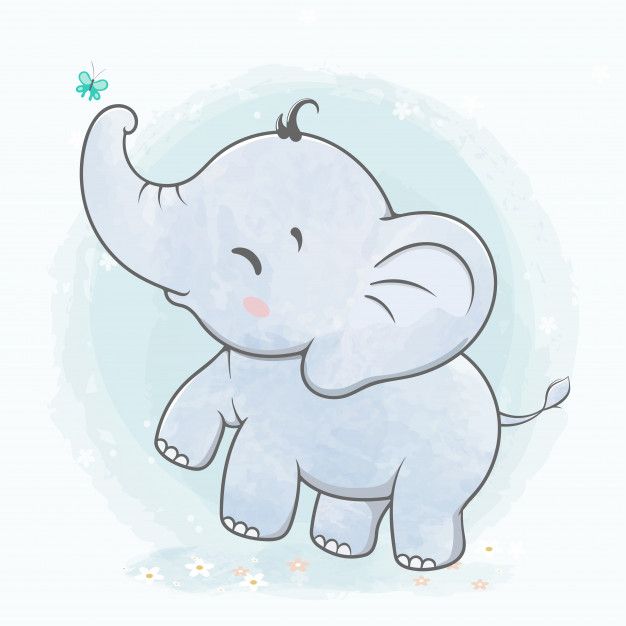 Baby Elephant Drawing Amazing