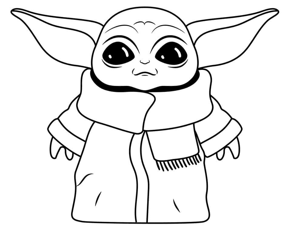 Baby Yoda Cute Drawing Pics