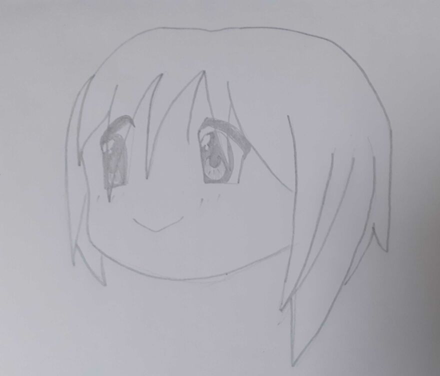 Bad Anime Drawing Art