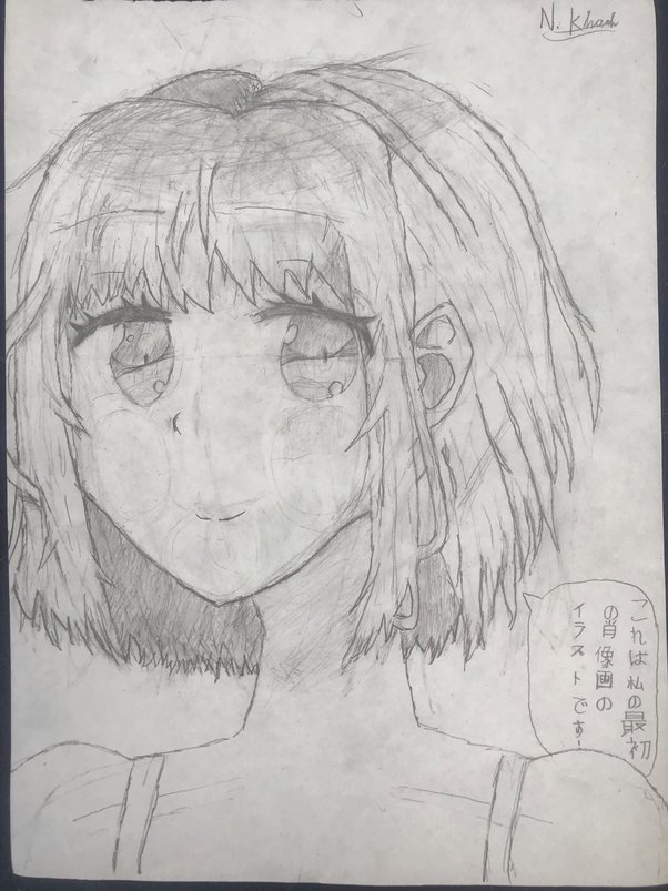 Bad Anime Drawing Picture