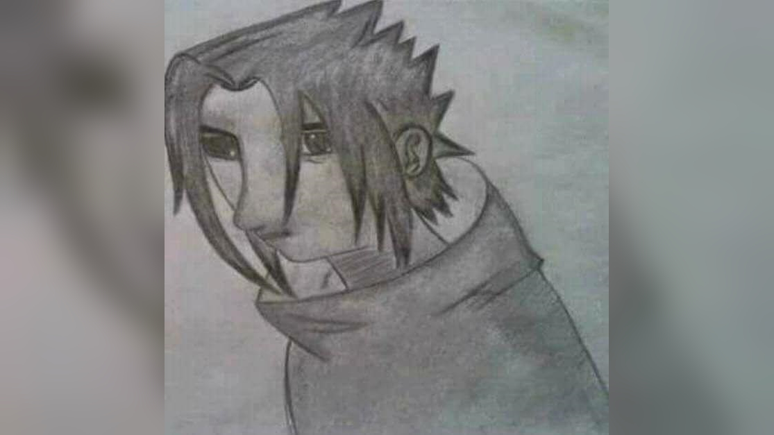 Bad Sasuke Art Drawing