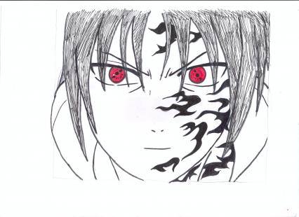 Bad Sasuke Drawing Beautiful Image