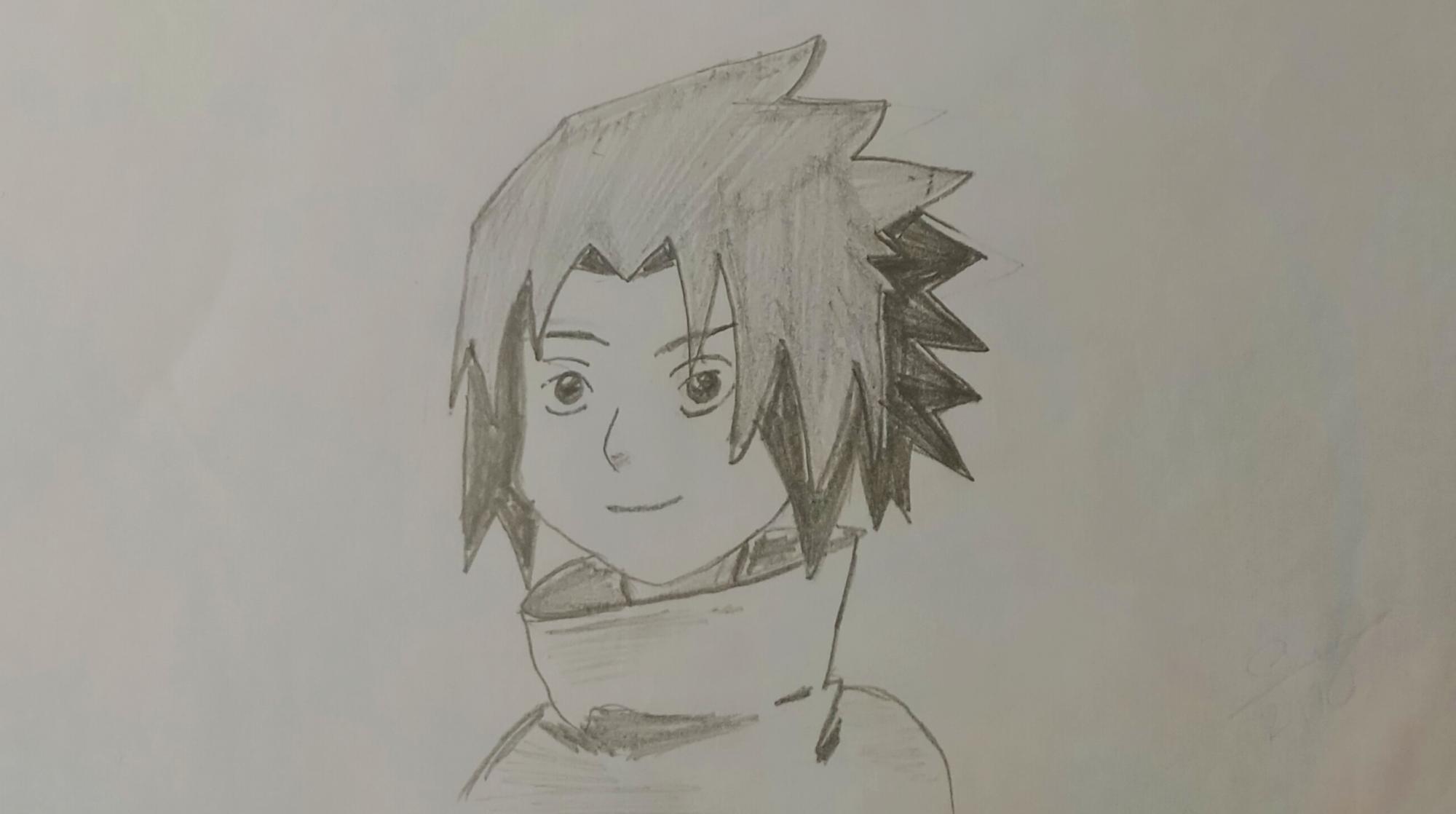Bad Sasuke Drawing Image
