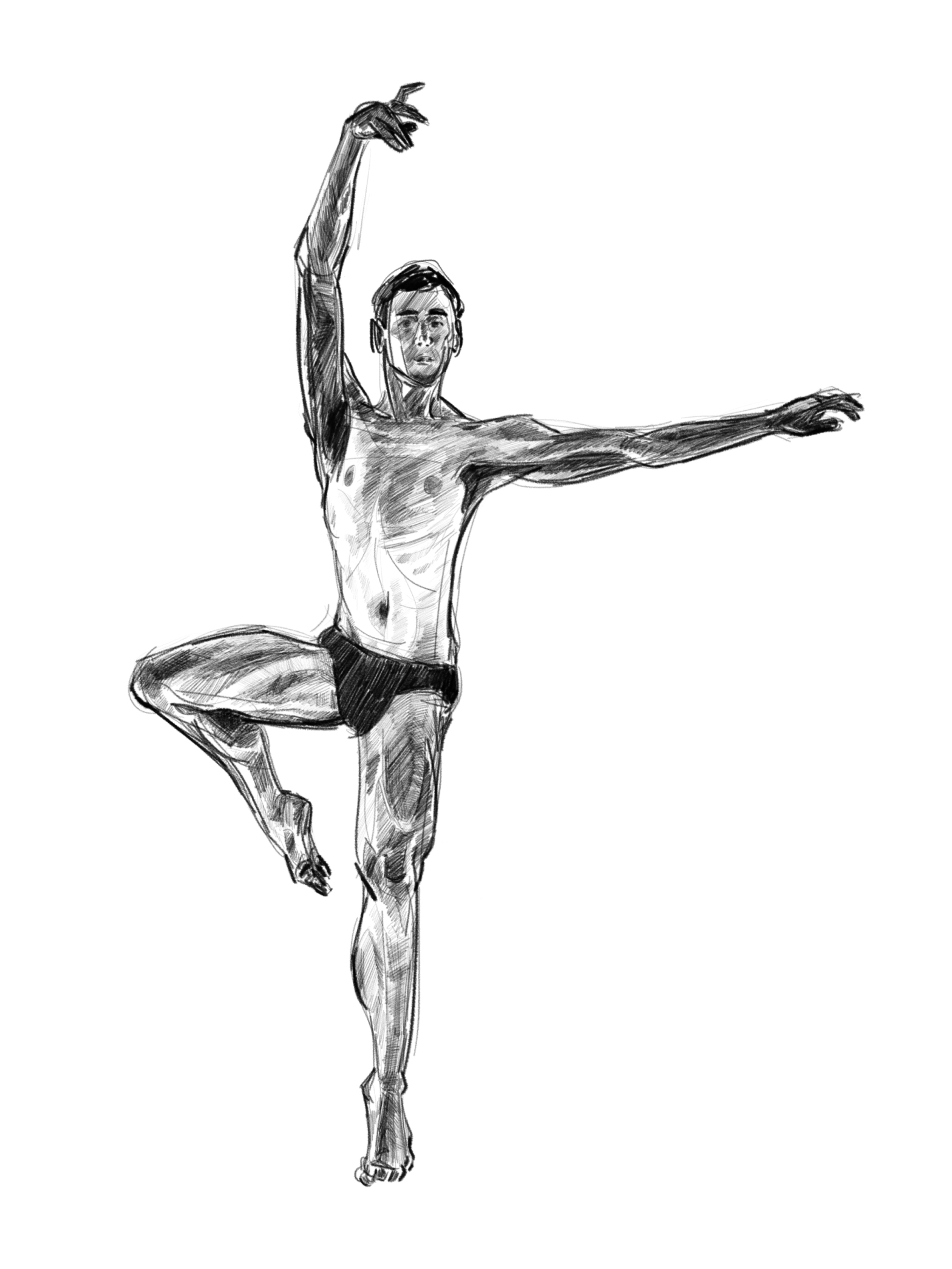 Ballet Drawing Amazing