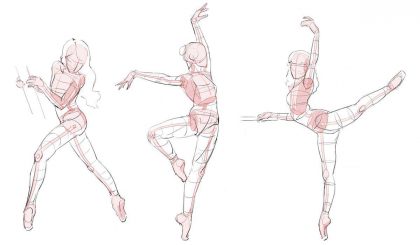 Ballet Drawing Beautiful Art - Drawing Skill