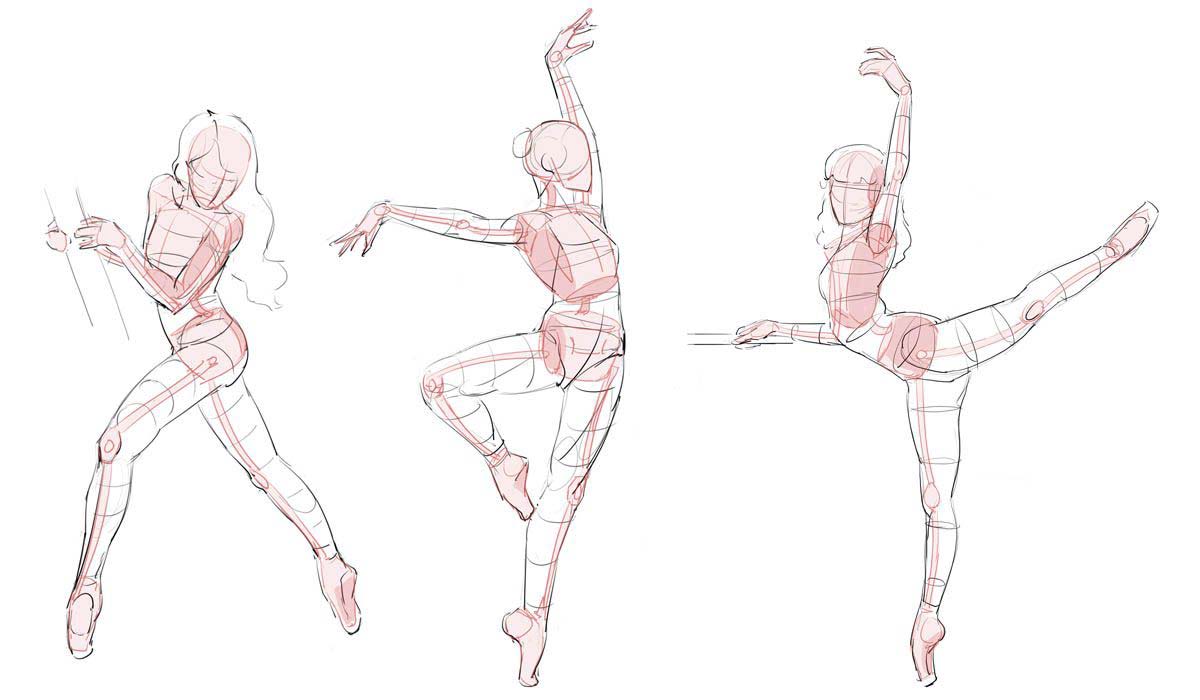 Ballet Drawing Beautiful Art