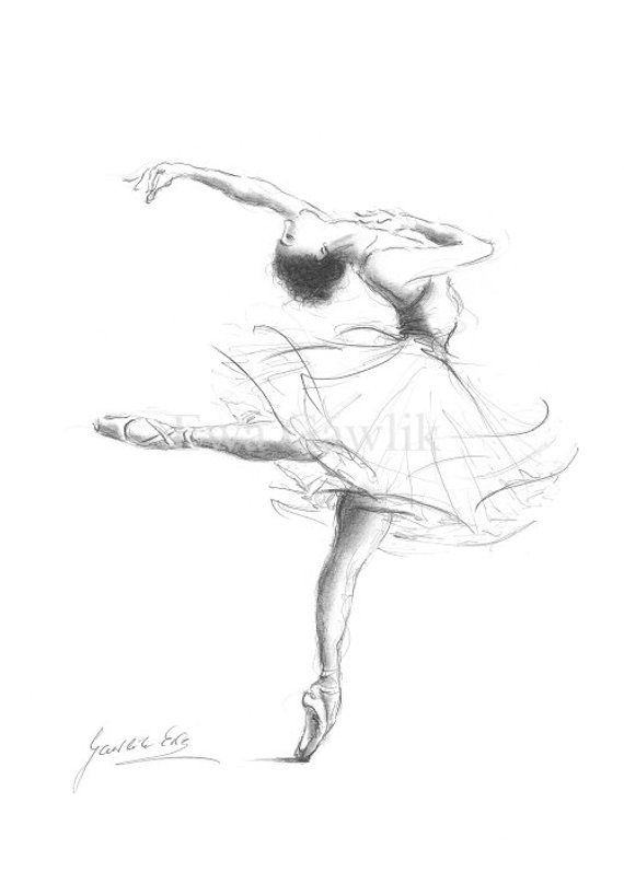 Ballet Drawing Creative Art