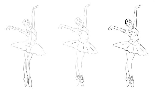 Ballet Drawing Pic