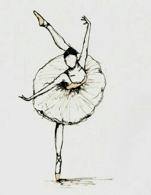 Ballet Drawing Picture