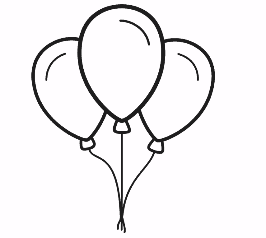 Balloon Drawing Creative Art