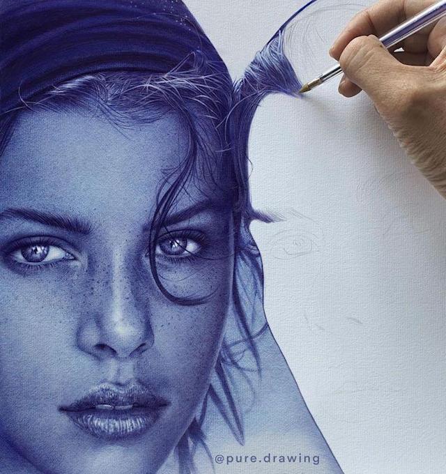 Ballpoint Pens Drawing Picture