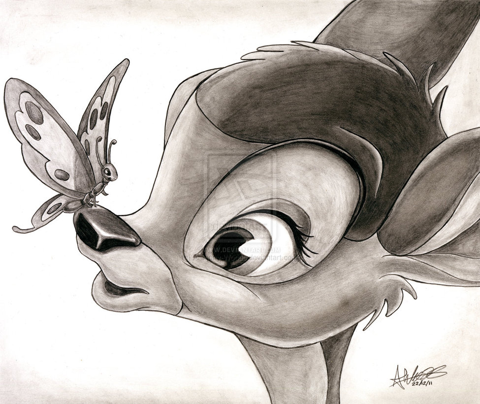 Bambi Drawing Art
