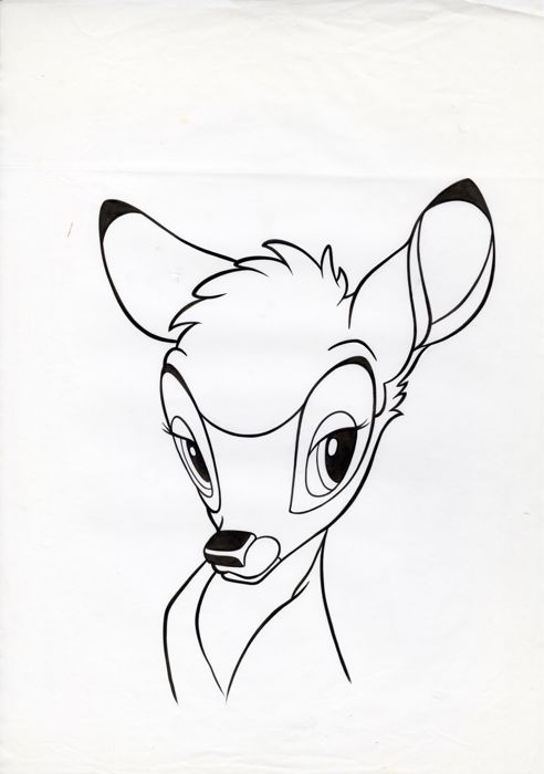 Bambi Drawing Images