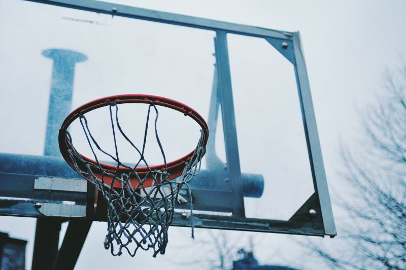 Basketball Hoop Drawing Photo