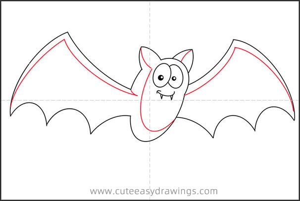 Bat Halloween Best Drawing