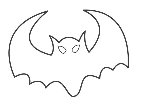 Bat Halloween Drawing Photo