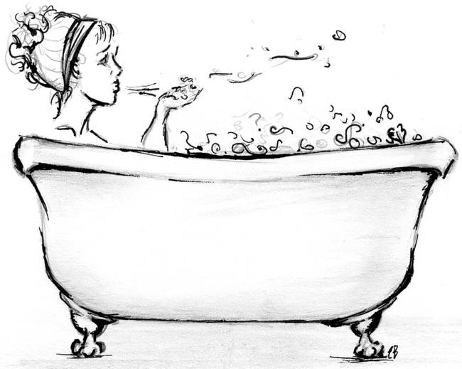 Bath Drawing Amazing
