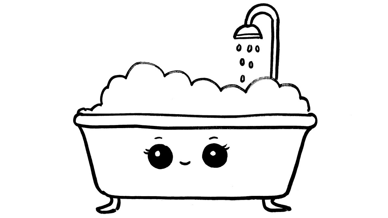 Bath Drawing Image