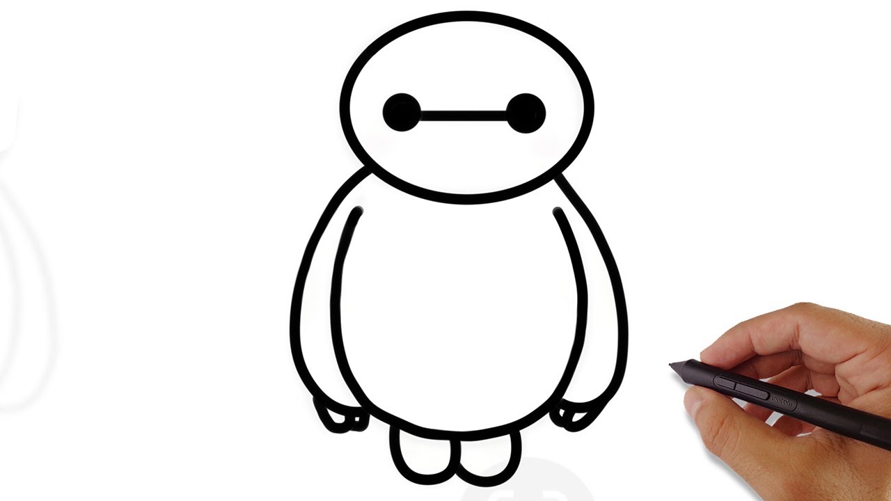 Baymax Drawing Image