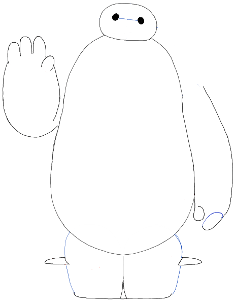 Baymax Drawing Picture