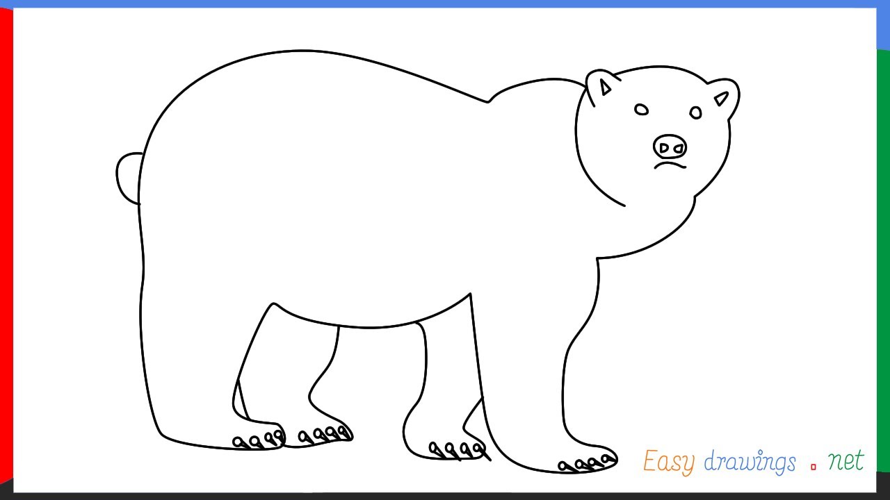 Bear Simple Drawing Amazing