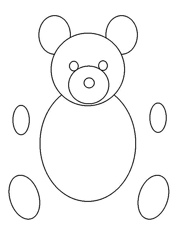 Bear Simple Drawing Beautiful Art
