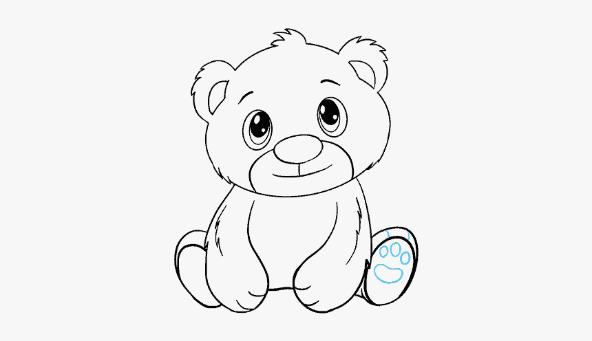 Bear Simple Drawing Image