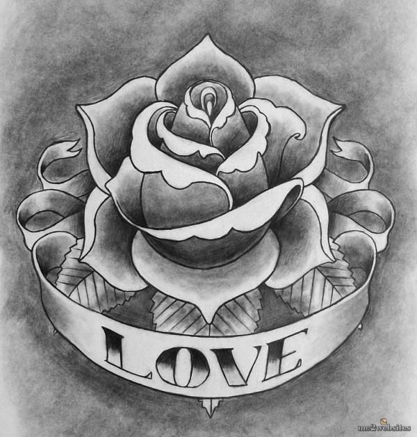 Beautiful Rose Drawing Amazing
