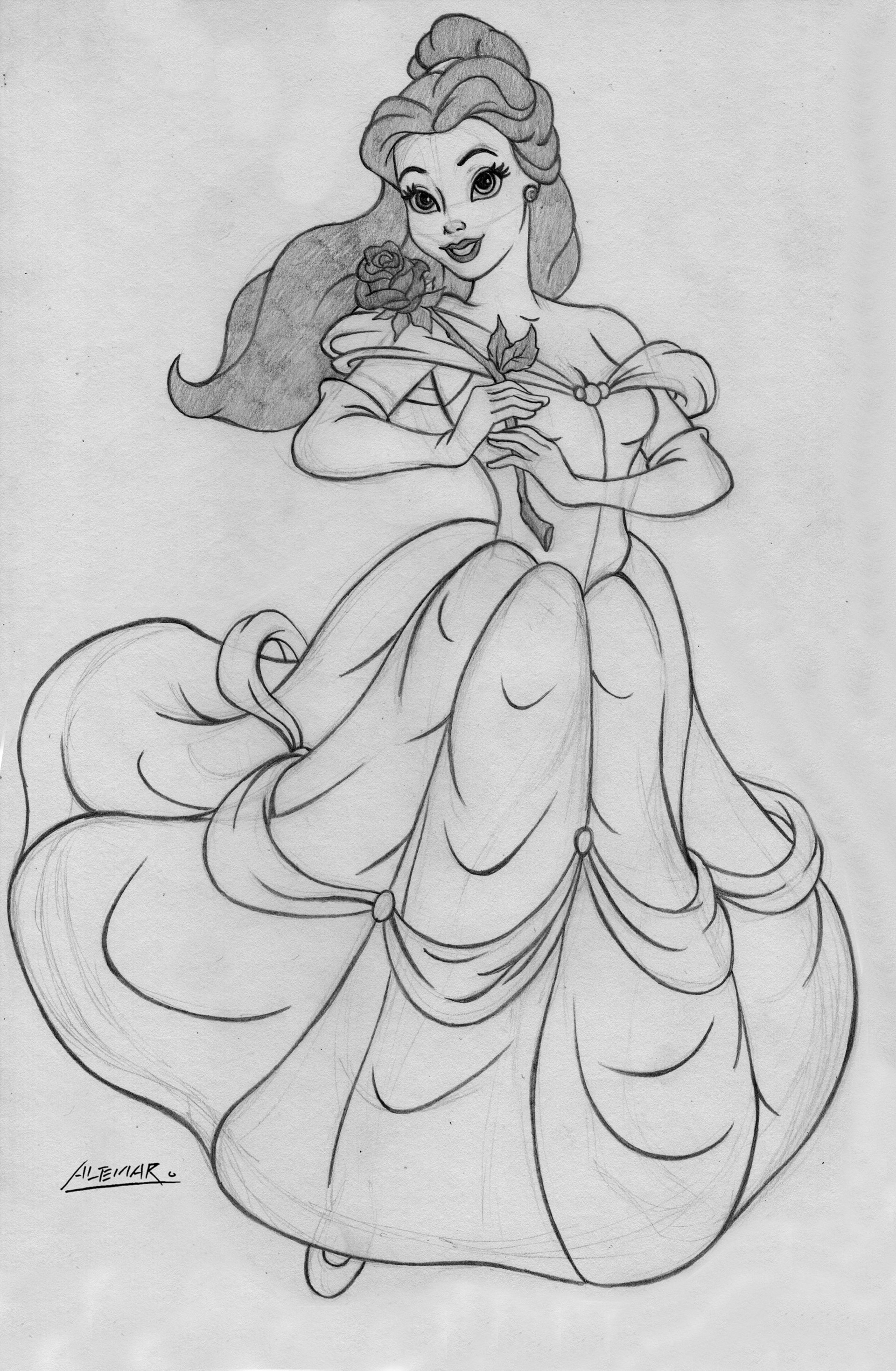 Belle Art Drawing