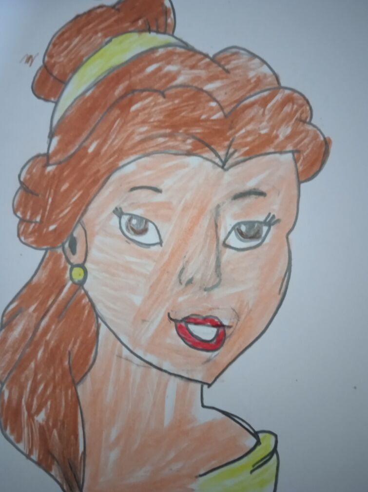 Belle Drawing Creative Art