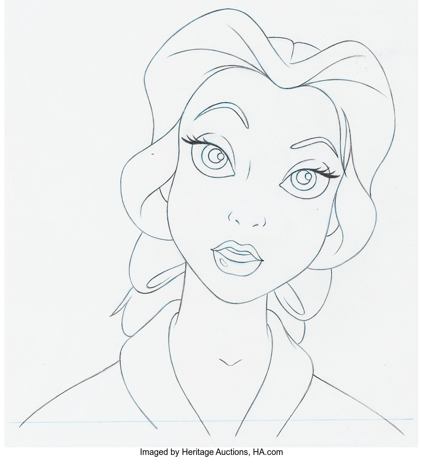 Belle Drawing Photo
