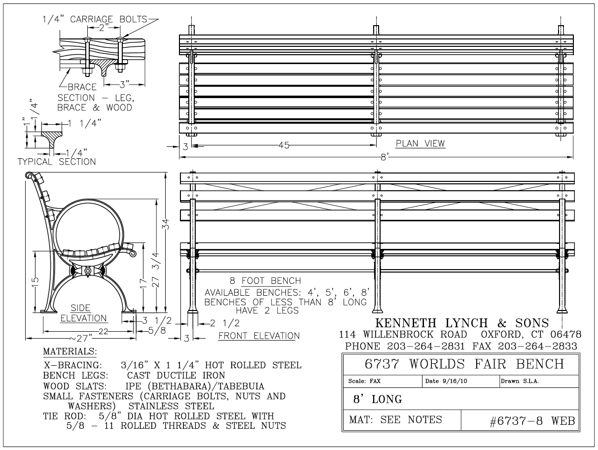 Bench Drawing Amazing