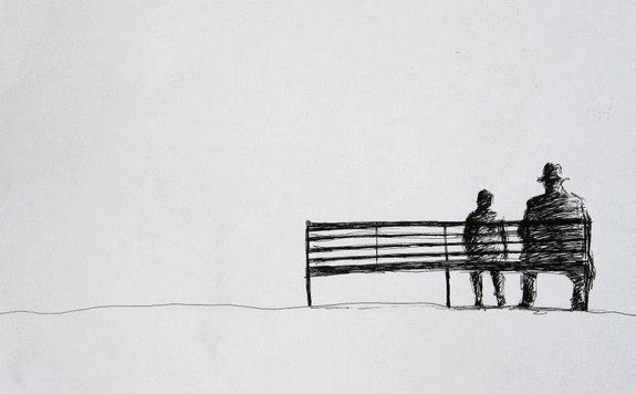 Bench Drawing Picture