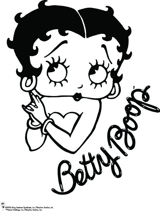 Betty Boop Art Drawing