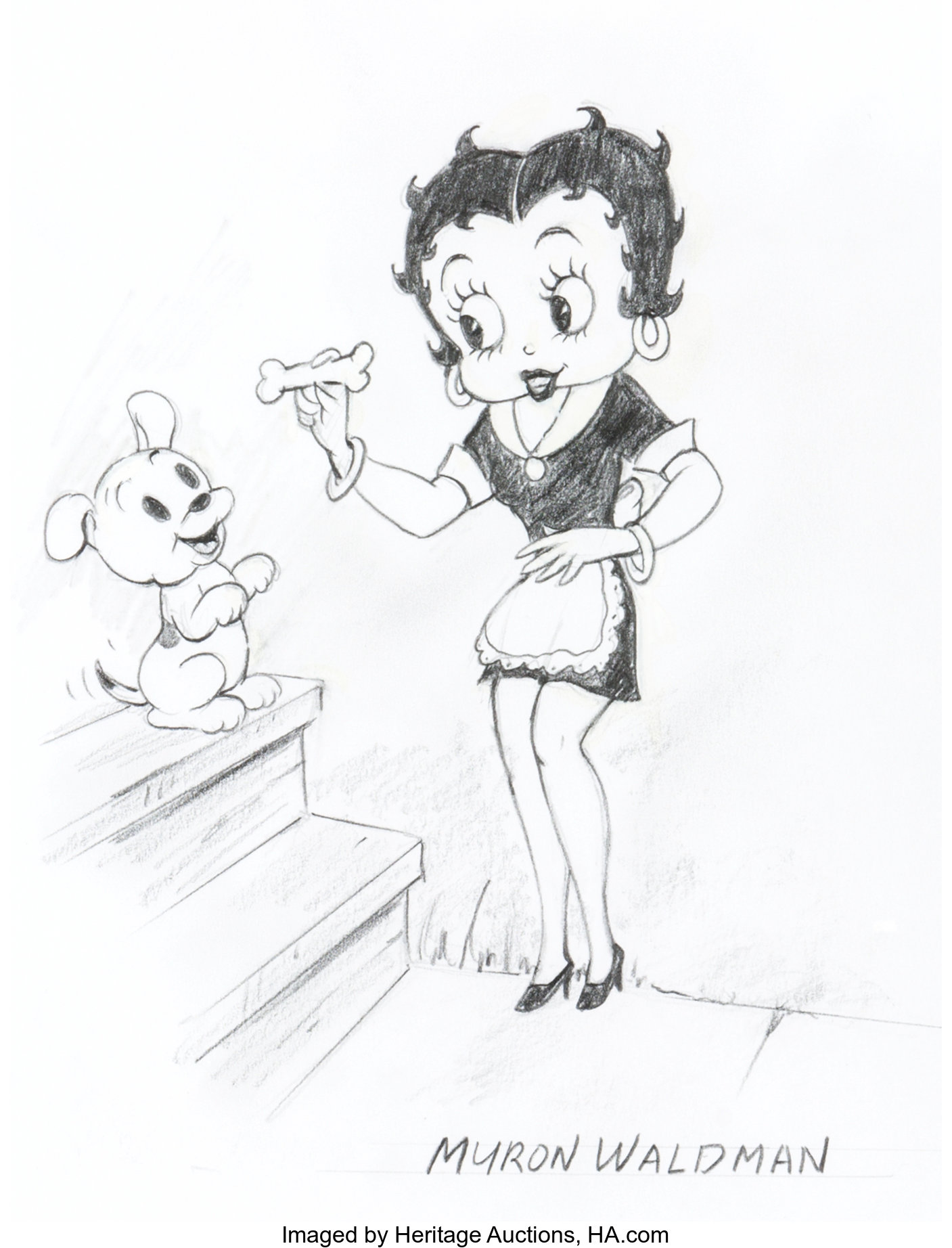 Betty Boop Drawing Photo