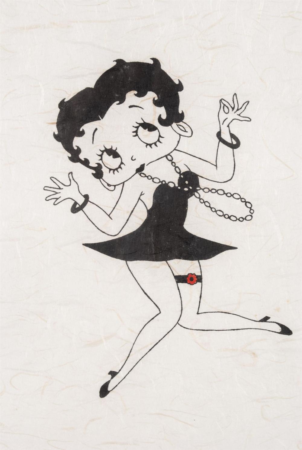 Betty Boop Drawing Pictures