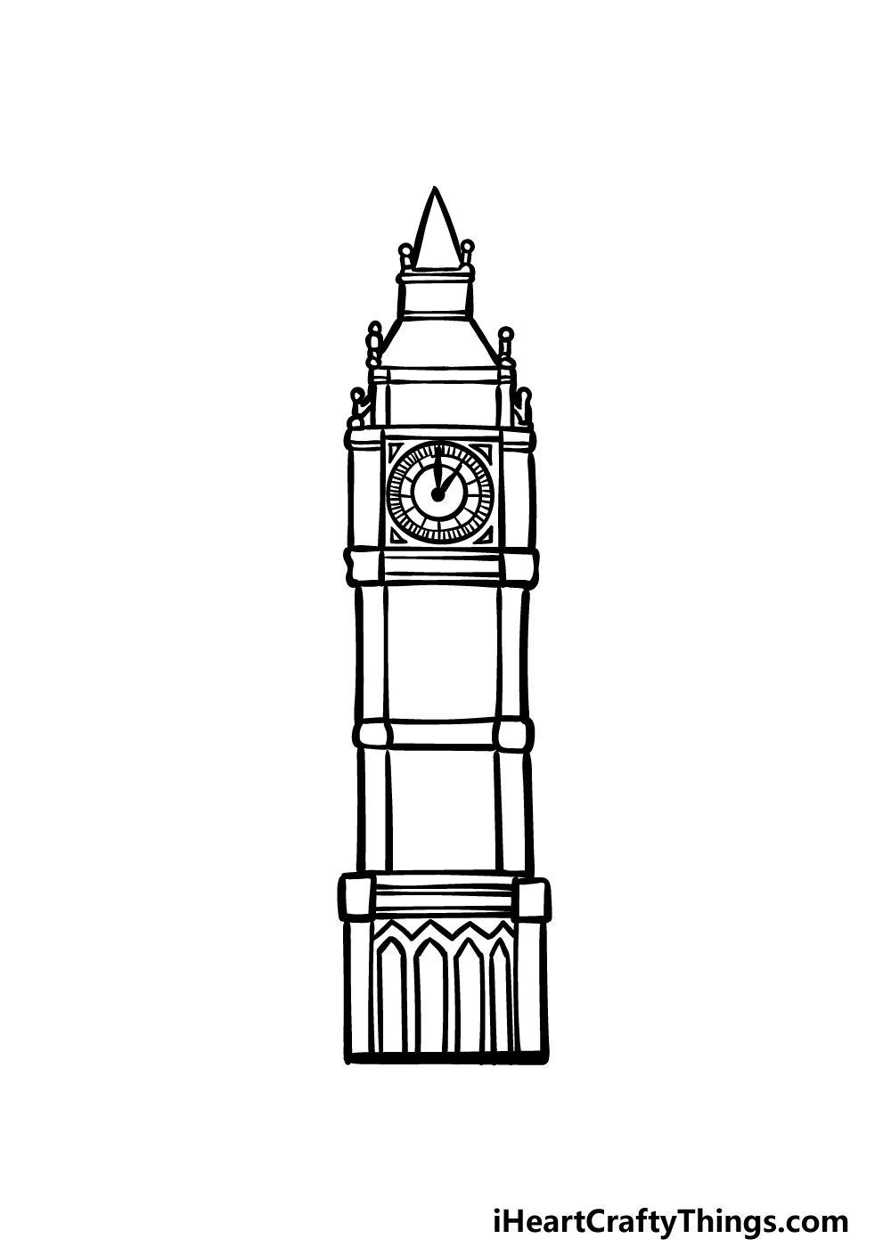 Big Ben Drawing Picture