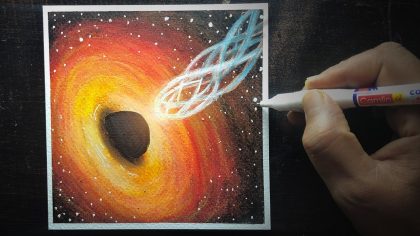 Black Hole Drawing Picture - Drawing Skill
