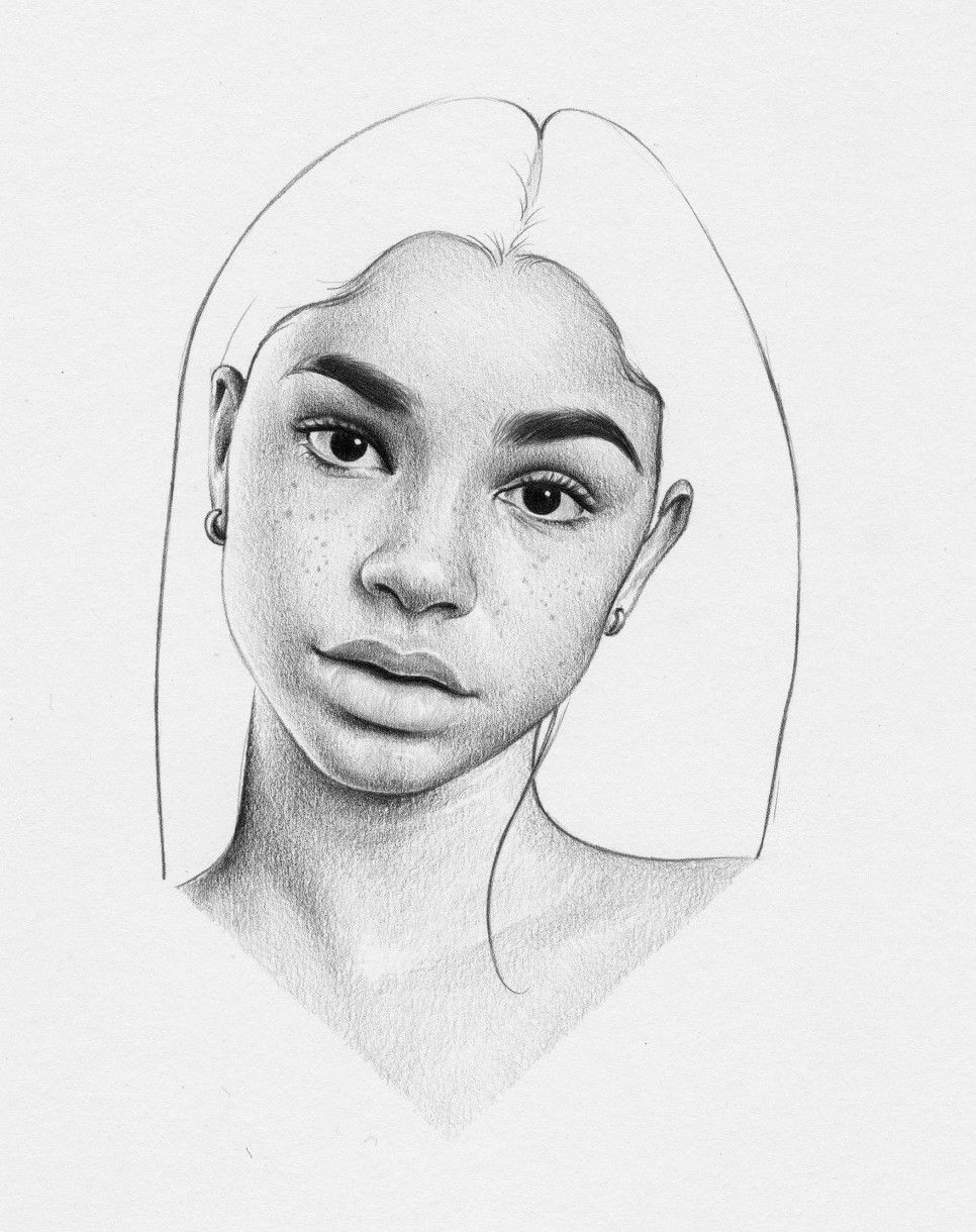 Black Woman Art Drawing