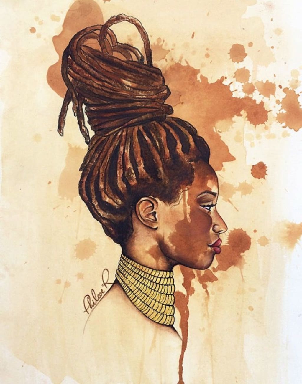 Black Woman Best Drawing