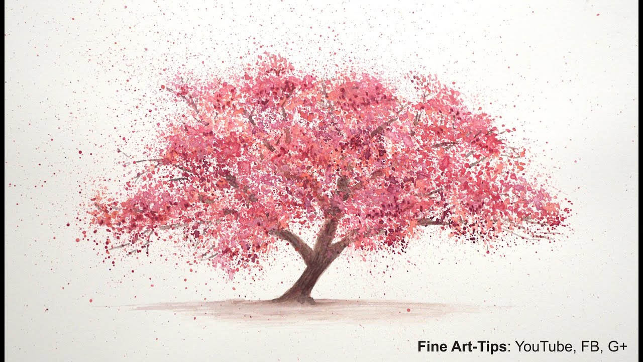 Blossom Tree Drawing Photo