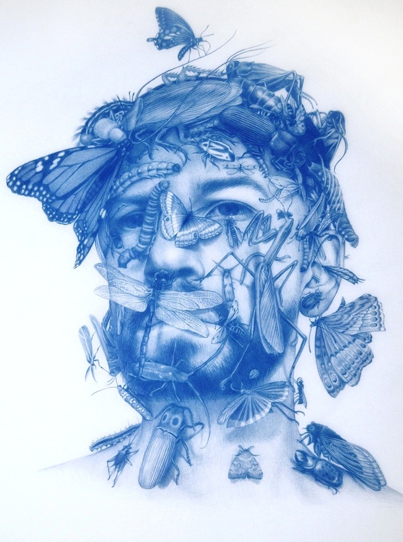 Blue Drawing Pictures